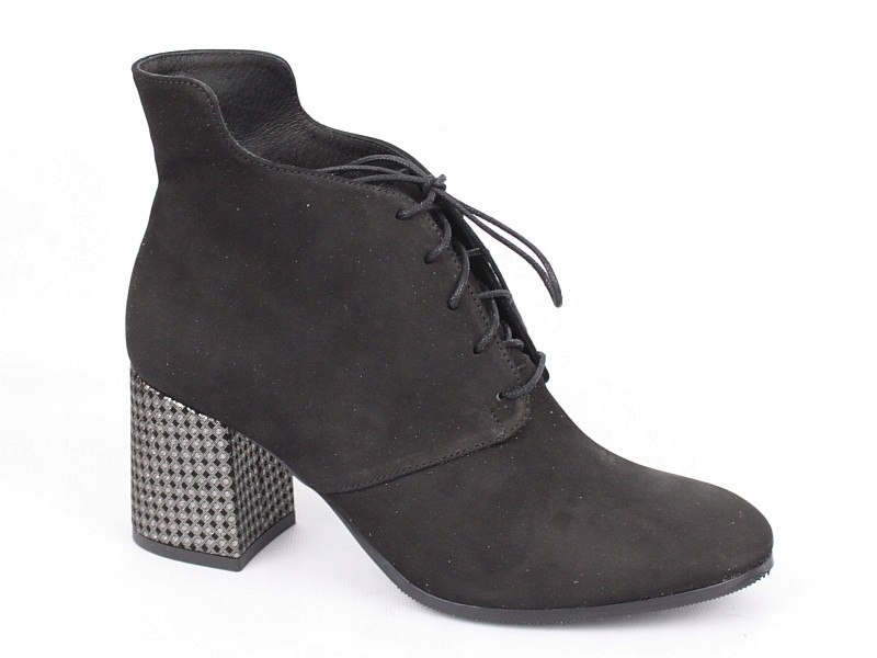 Baldaccini 969000 Černé Šněrovací Kotníkové Boty vel. 39