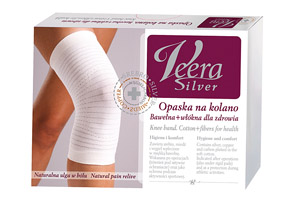 

Veera Silver Opaska na kolano ze srebrem XXL