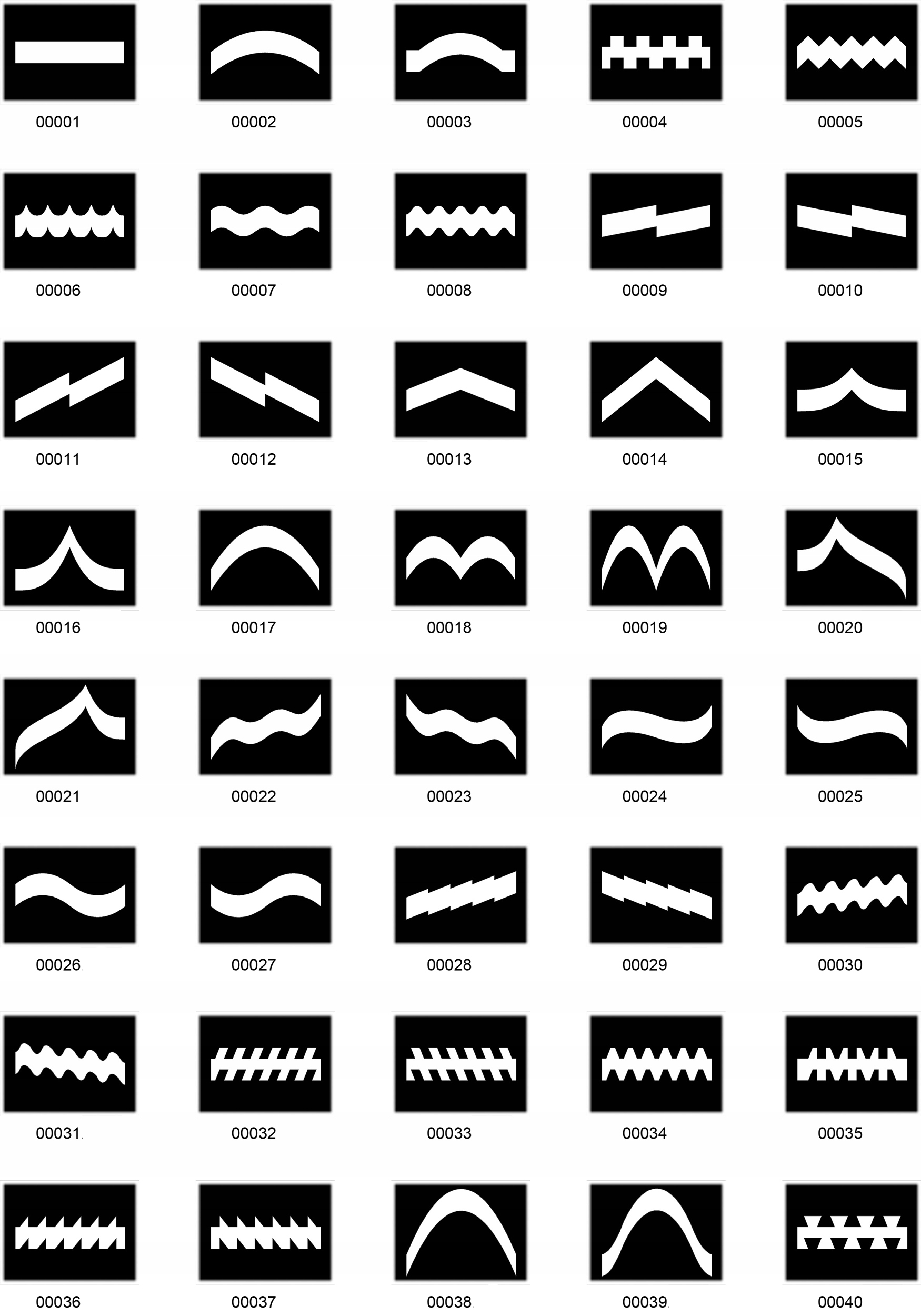 SEA - Paski french SZABLONY francuski manicure 06 Marka inna marka