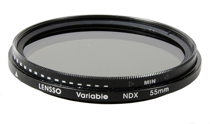 

Filtr Pełny Regulowany Szary Lensso Ndx 55 mm