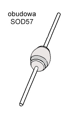 [STcs] BYW96D Dioda 800V 1A5 SOD57(ceramika)