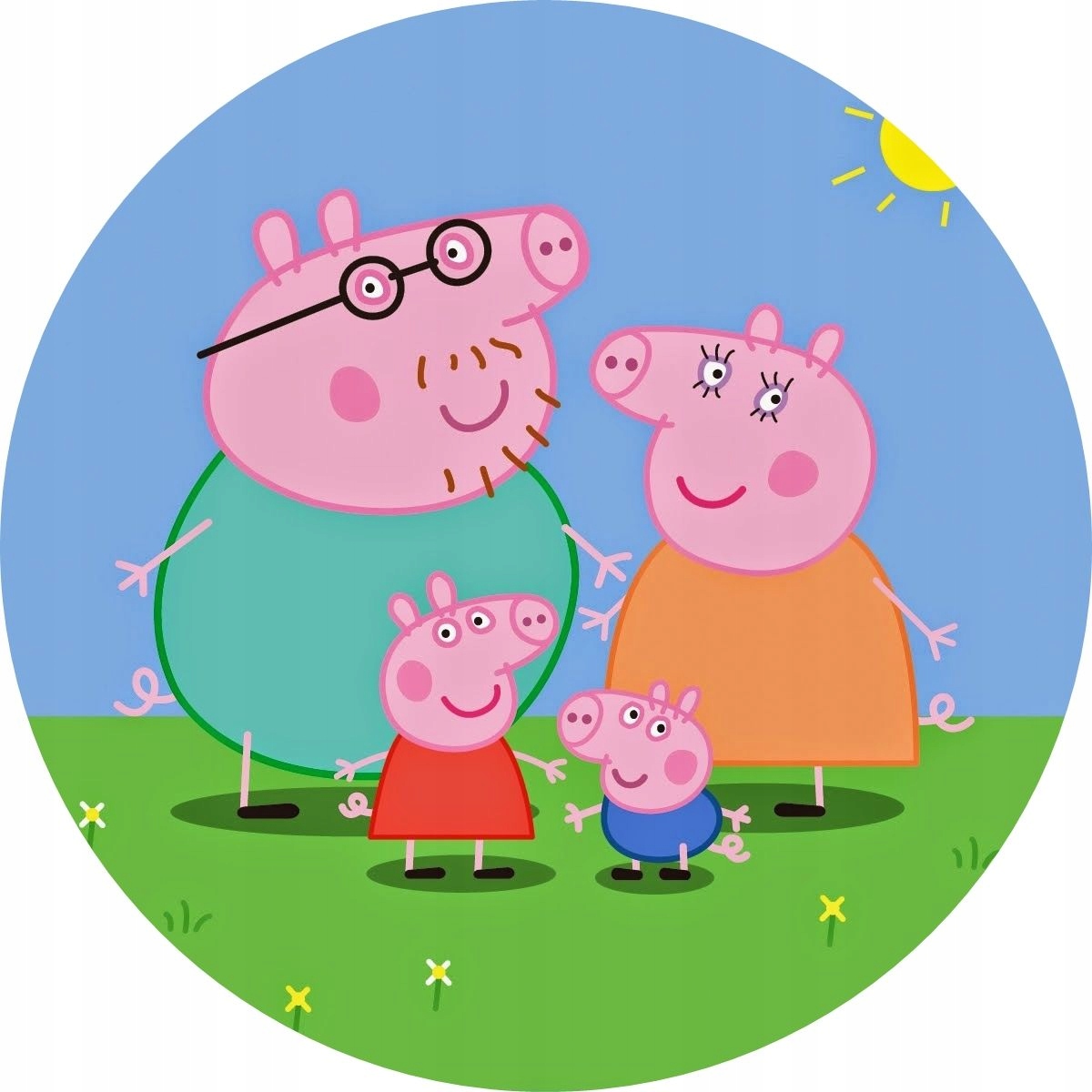 Семья пепа. Свинка Пеппа. Свинка Пеппа (Peppa Pig). Свинка Пеппа картина. Пеппа Пиг семья.