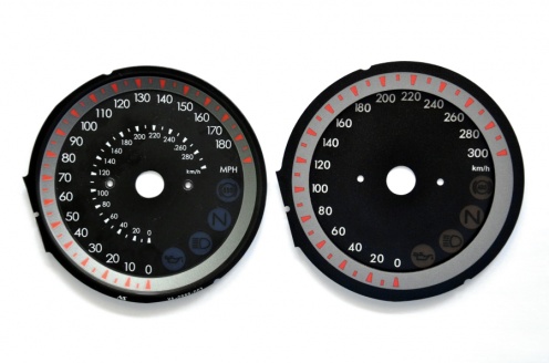 0089688085738 - Щит одометра Yamaha FJR 1300-Заміна з MPH