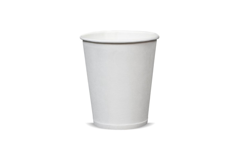 

Kubki Białe Papierowe Do Kawy Napojów 250ML 100szt