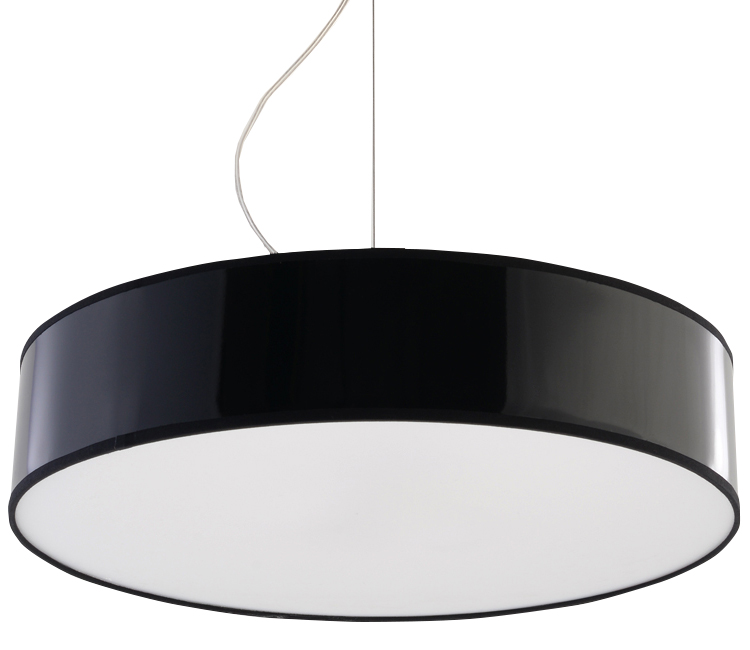 

Lampa nowoczesna Sufitowa wisząca Ring czarny lc4