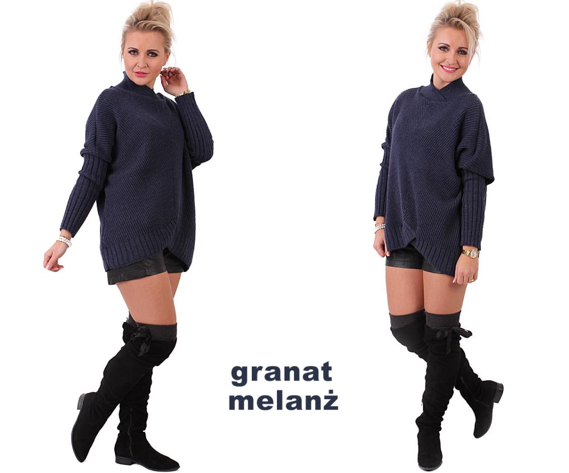 

Pasmantex Marsala Elegancki Wyjątkowy Sweter