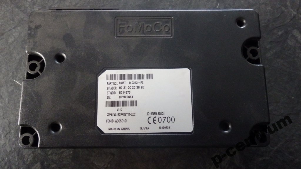 МОДУЛЬ BLUETOOTH USB FORD BM5T-14D212-FC
