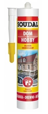 

Soudal Silikon uniwersalny Bezbarwny 300 ml