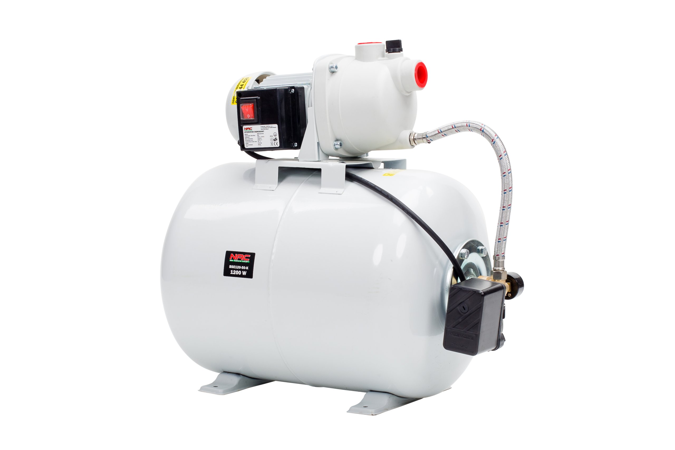 

Nac BSE120-19K Hydrofor 1200W 3600l/h Zbiornik 19l