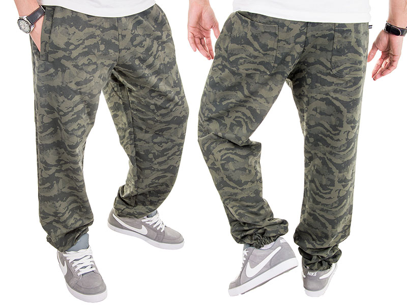

Spodnie Męskie Dresy Army Moro Joggery Baggy XL