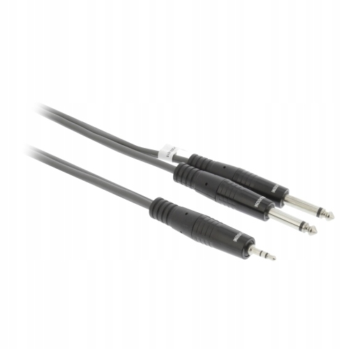 

Jack 3.5mm - 2x Jack 6.3mm wt - wt 3m kabel Sweex