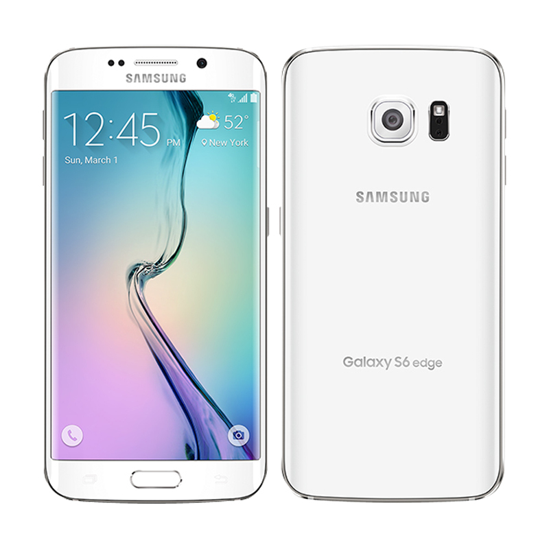 Телефон SAMSUNG GALAXY S6 EDGE G925F Белый тип смартфона