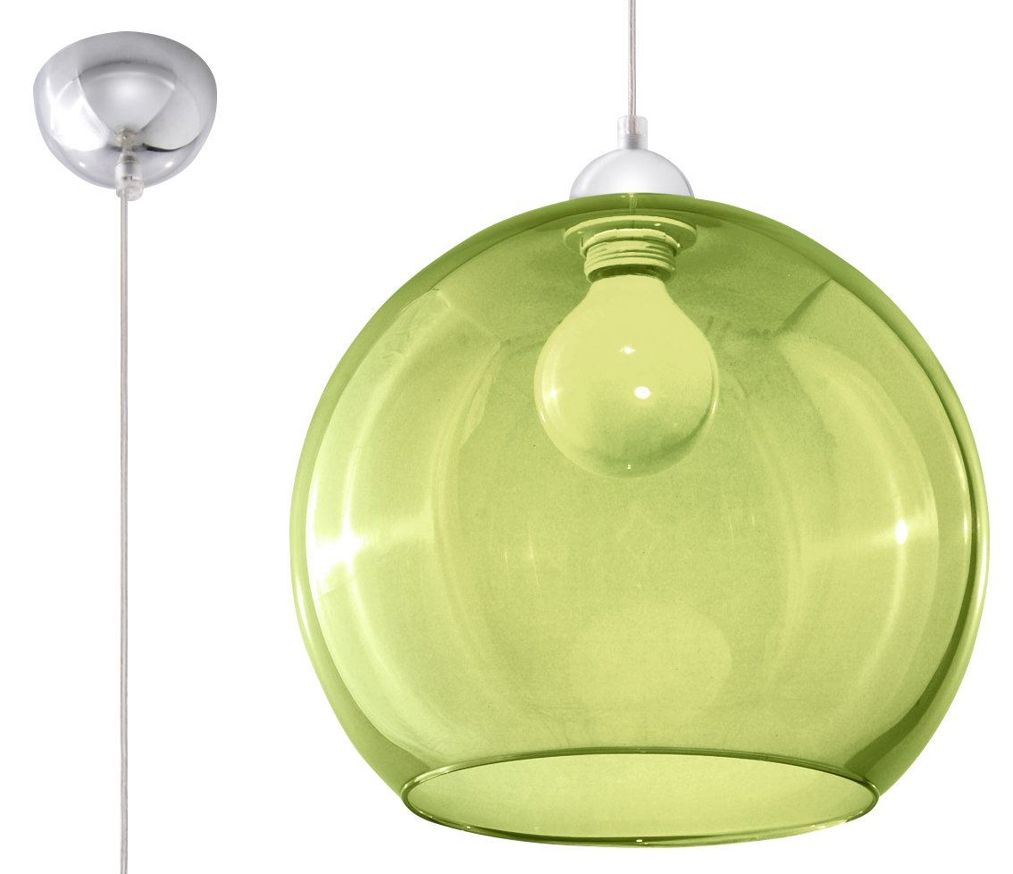 

Nowoczesna lampa wisząca Kula Ball zwis Sollux 18