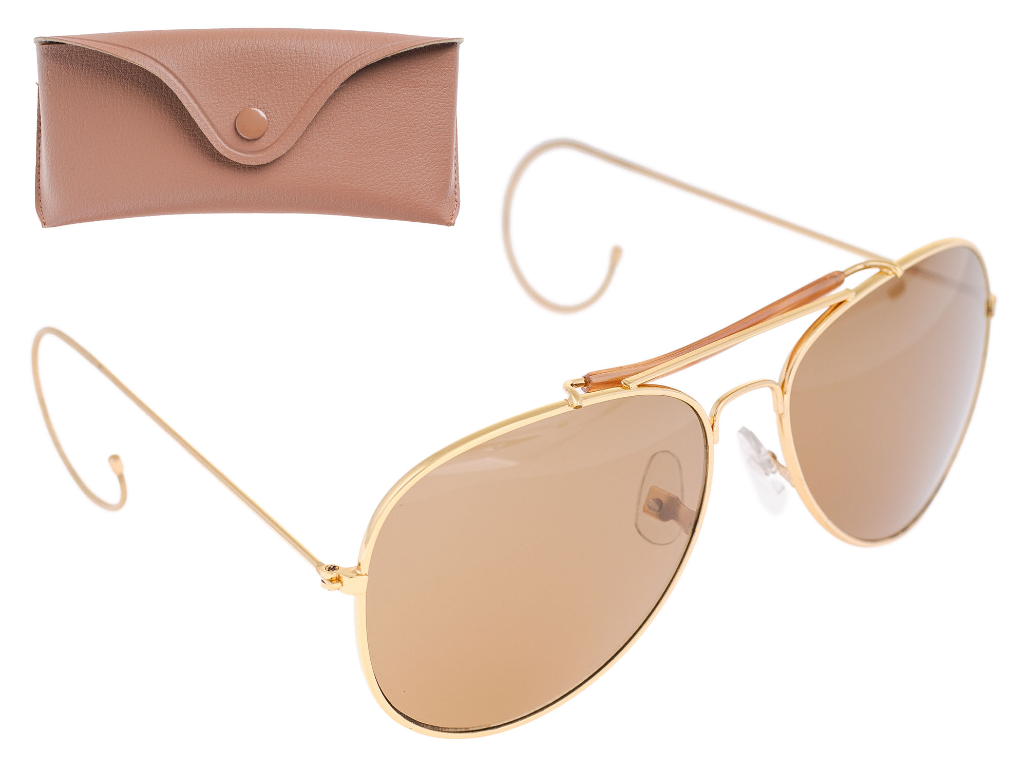 

Okulary Przeciwsłoneczne Aviator Us Army - Brąz