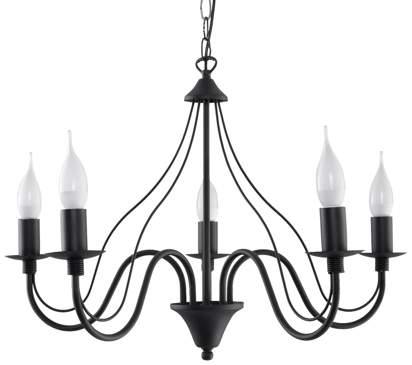 

Zachwycająca lampa Minerwa 5 wisząca zwis SOLLUX23
