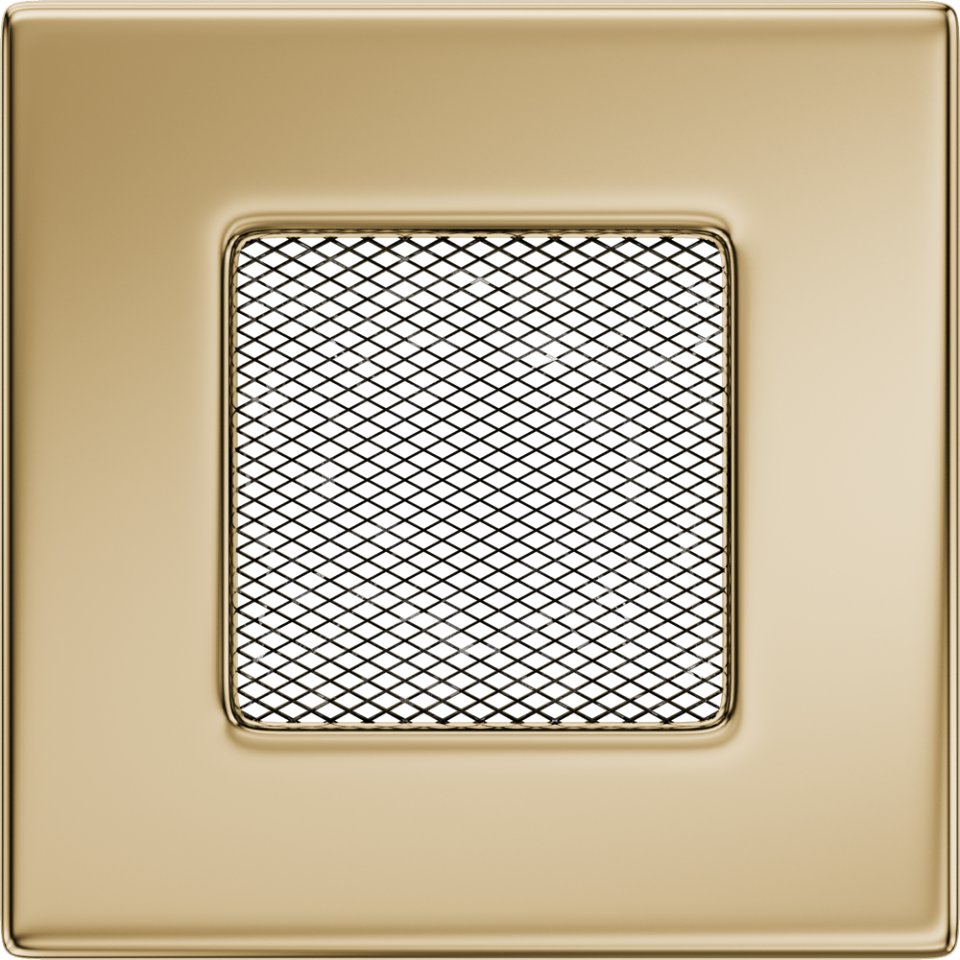 Krbová Mřížka 11x11 Pozlacená Větrací