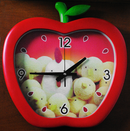 ZEGAR wiszący ścienny różne kolory i motywy 035772 Szerokość całkowita 32 cm