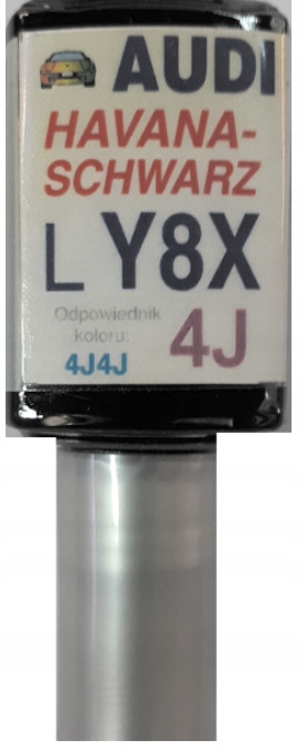 Zaprawka do rys 10ml AUDI VW SEAT Y8X LY8X 4J HAVANA SCHWARTZ
