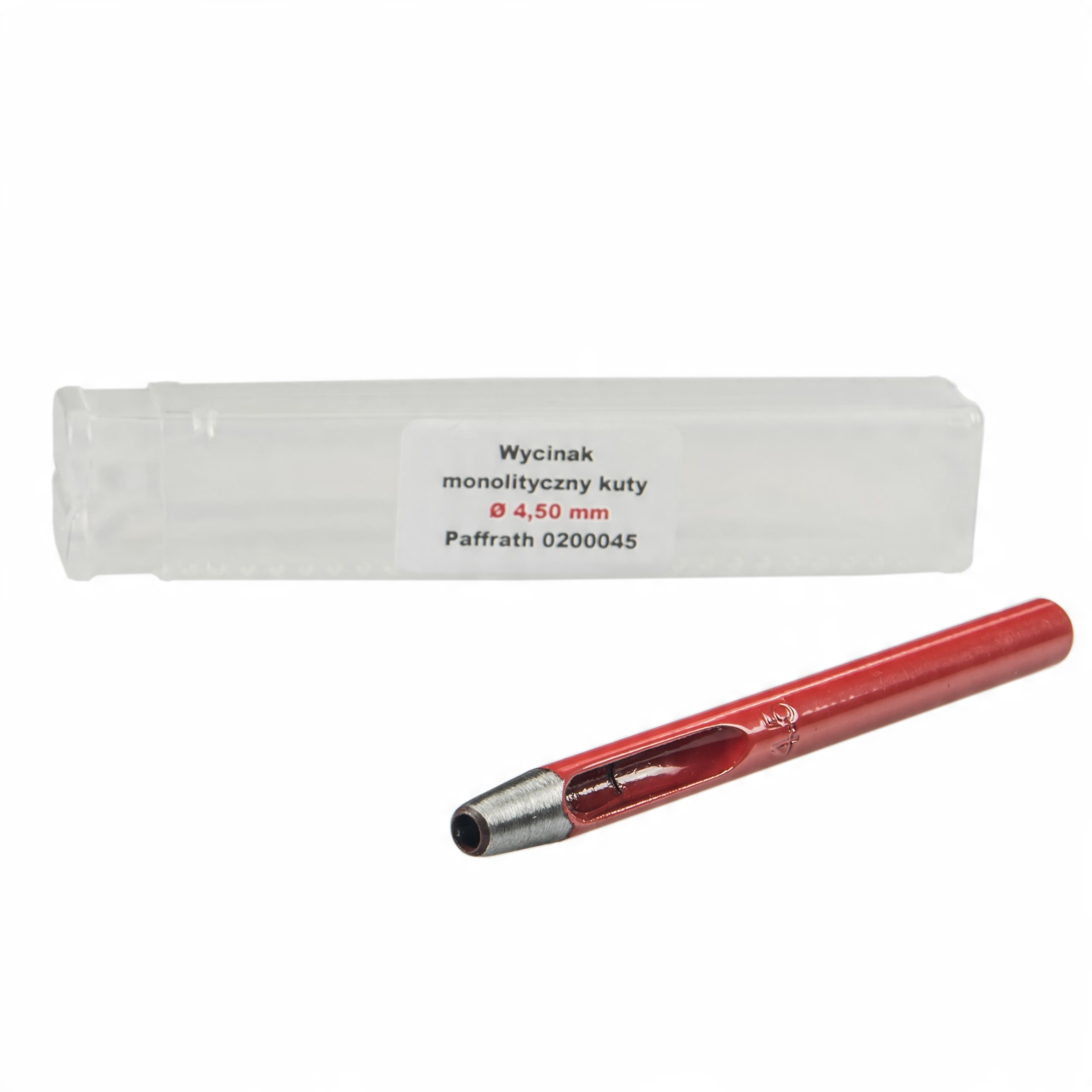 

wycinak 4,50 mm rymarski rurkowy Paffrath