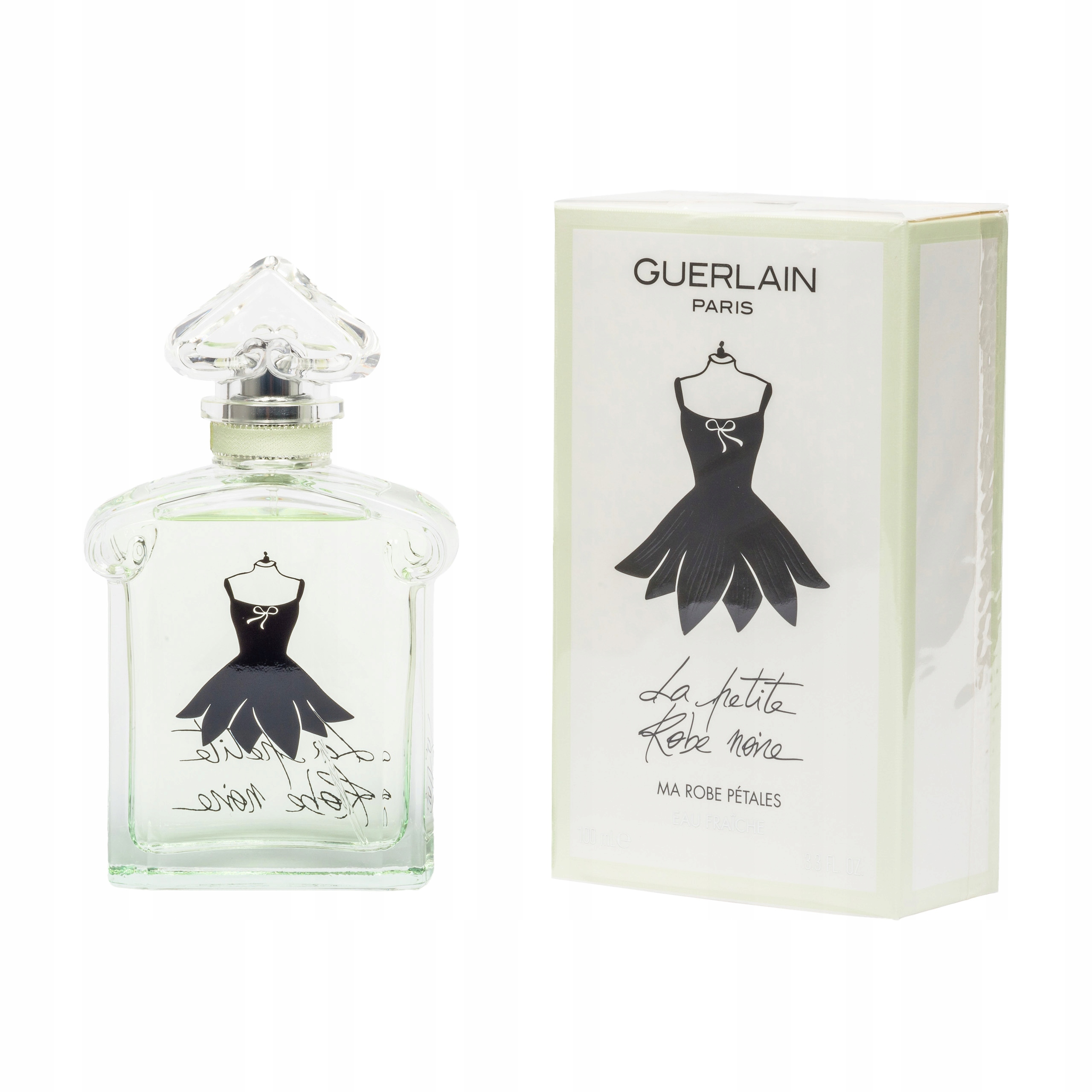 Духи черное платье. Guerlain la petite Robe noire Eau Fraiche, 100 ml. Герлен ла Петит Роб Нуар Eau Fraiche. Туалетная вода Guerlain la petite Robe noire ma Robe petales. Духи маленькое черное платье герлен.