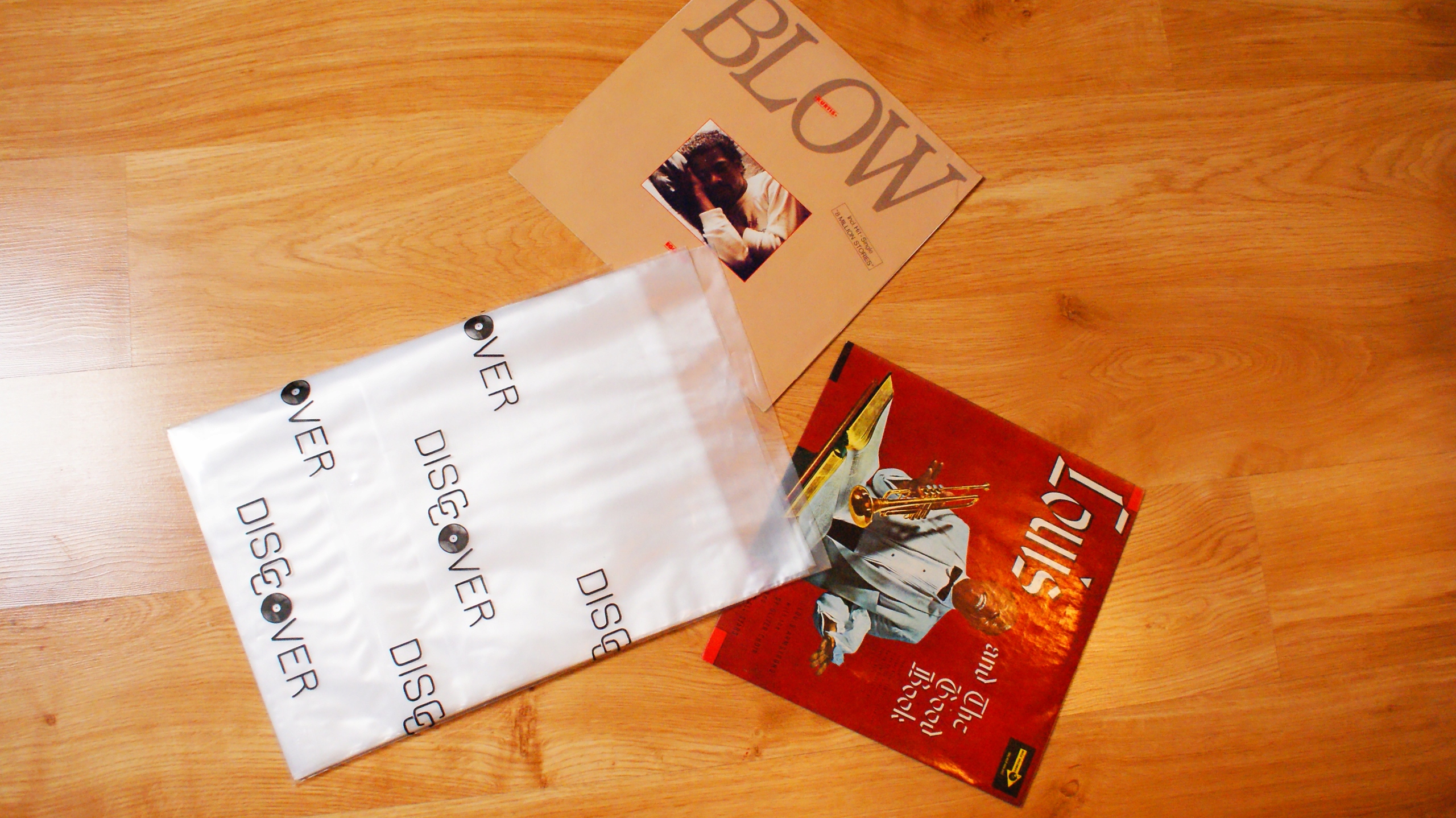 Koperty folie okładki WEWNĘTRZNE na winyle płyty LP 12'' ANTYSTAT 50 szt. Marka Disccover