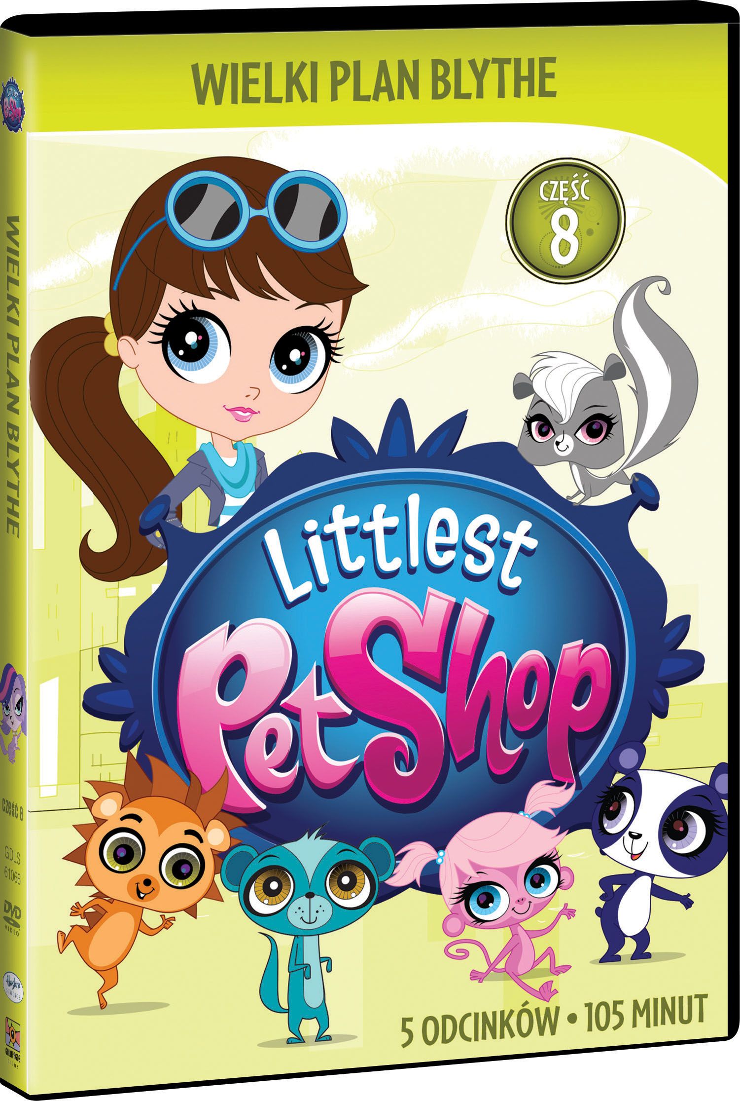 Dvd LITTLEST PET SHOP część 8 WIELKI PLAN BLYTHE 9748485684 Sklepy
