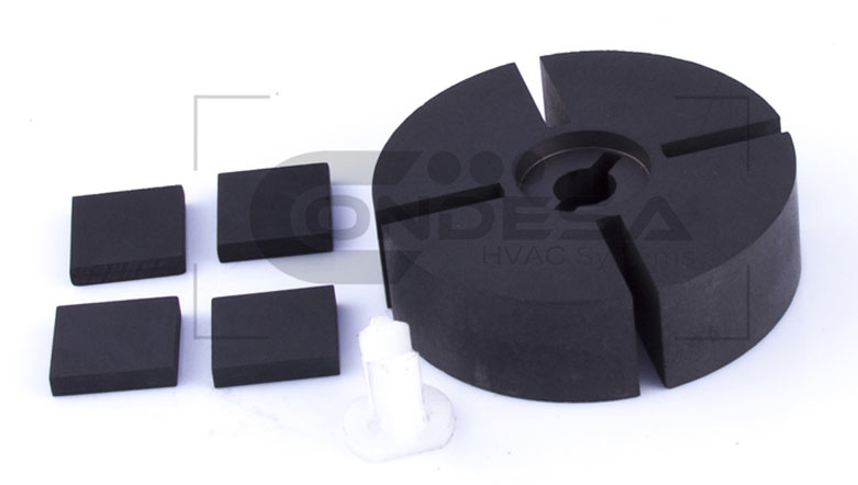 РОТОР КОМПЛЕКТ ДЛЯ МАСЛЯНОГО НАГРІВАЧА Ш 16 ММ