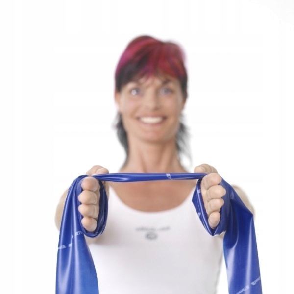 TAŚMA DO ĆWICZEŃ THERABAND NIEBIESKA CAŁA ROLKA Marka Thera-Band