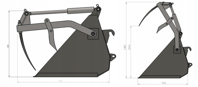 1,6 - Совок с крокодилом hydramet euroramka