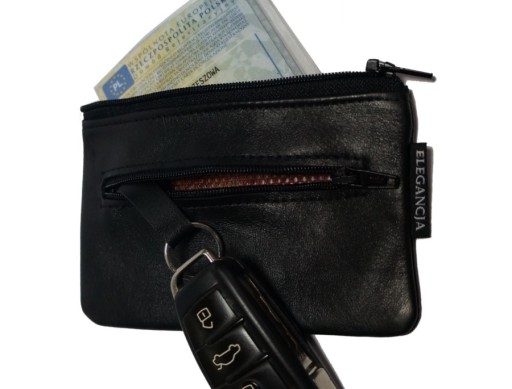 

Etui Skórzane Na Dowód Rejestracyjny Klucze Czarne
