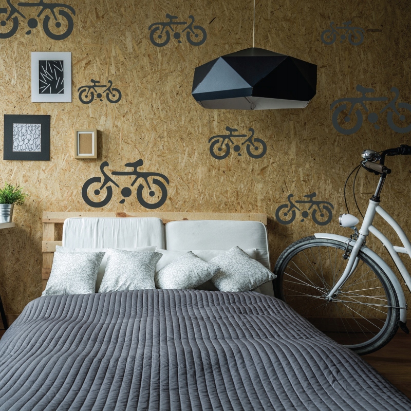 SZABLONY MALARSKIE WIELOKROTNE 5 szt. // ROWER Kod producenta SZA-DZI-048