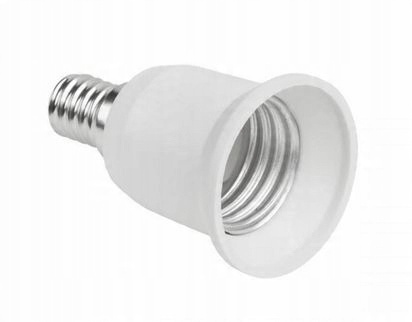 

Adapter Do Żarówki E14 na E27 Żarówka Disco