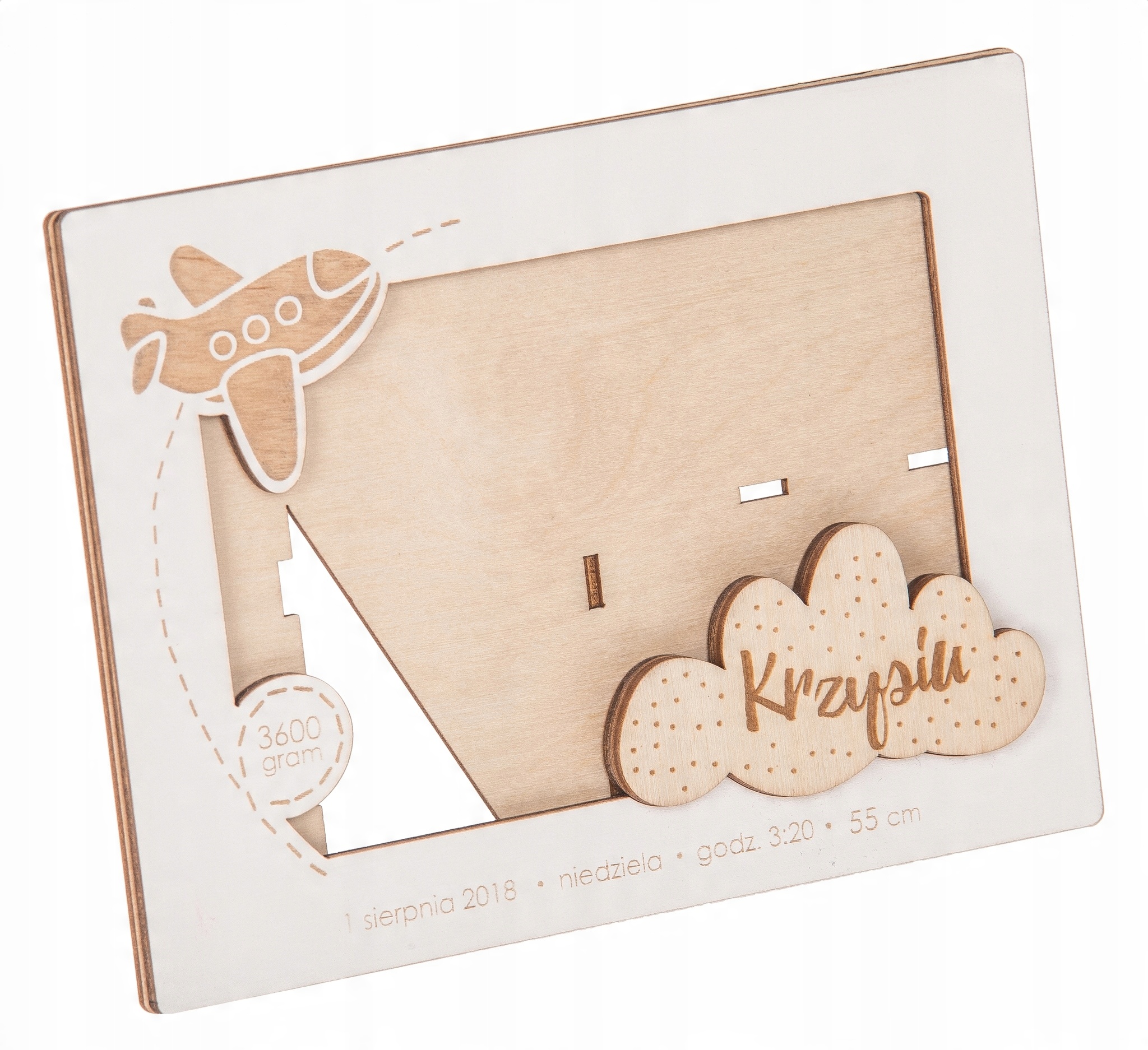 

Ramka Na Zdjęcie 10x15 Metryczka ozdoba Prezent