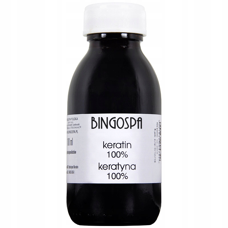 Zvětšuje Objem Vlasů Keratin 100 % 100 ML Bingospa