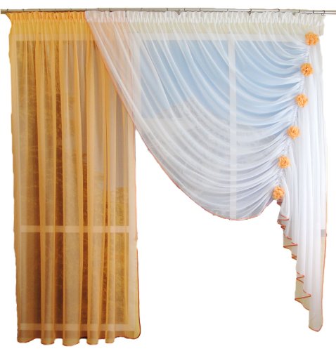 Mg Hotová Záclona Voál Obývacia Izba Balkón