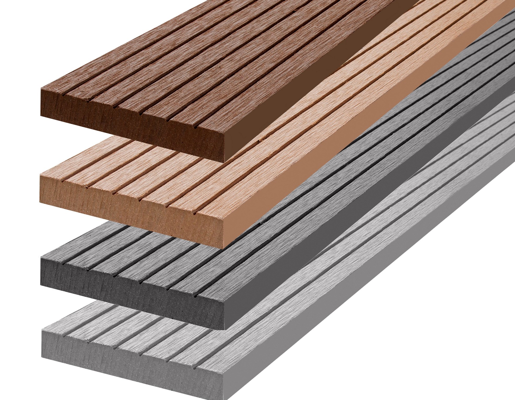 DESKA TARASOWA KOMPOZYTOWA 4DECK BRĄZ Szerokość 0.14 m