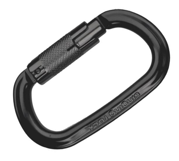 

Singing Rock Karabinek Ozone Twist Lock Czarny