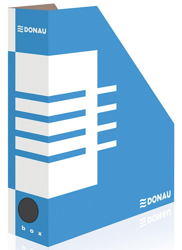 

Pojemnik Na Dokumenty Gazety Karton Donau A4 80mm