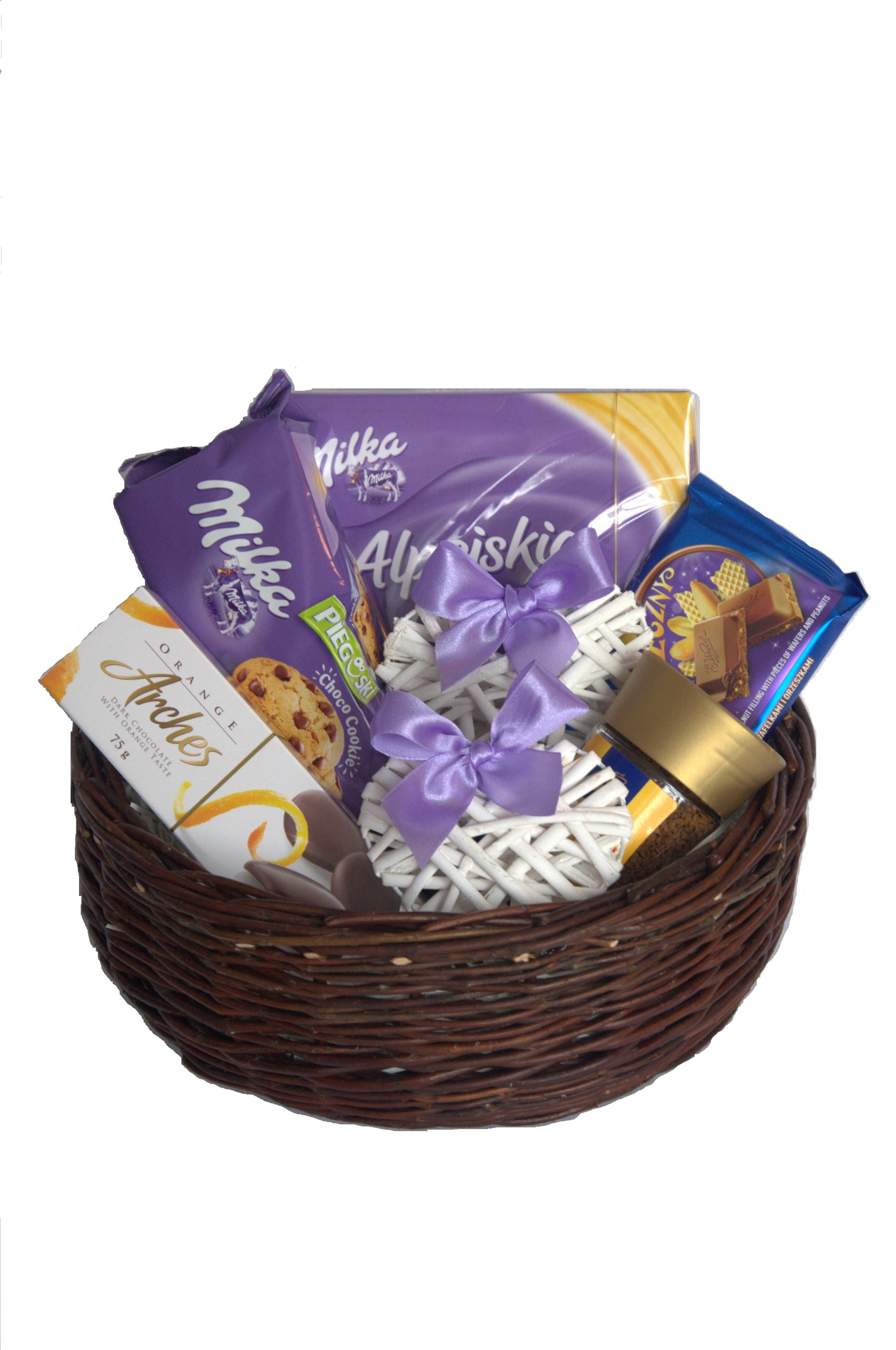 Kosz podarunkowy Kosz Upominkowy Kosz słodyczy