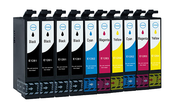 

Tusze Do Drukarki Epson SX420 425W SX130 125 T1285