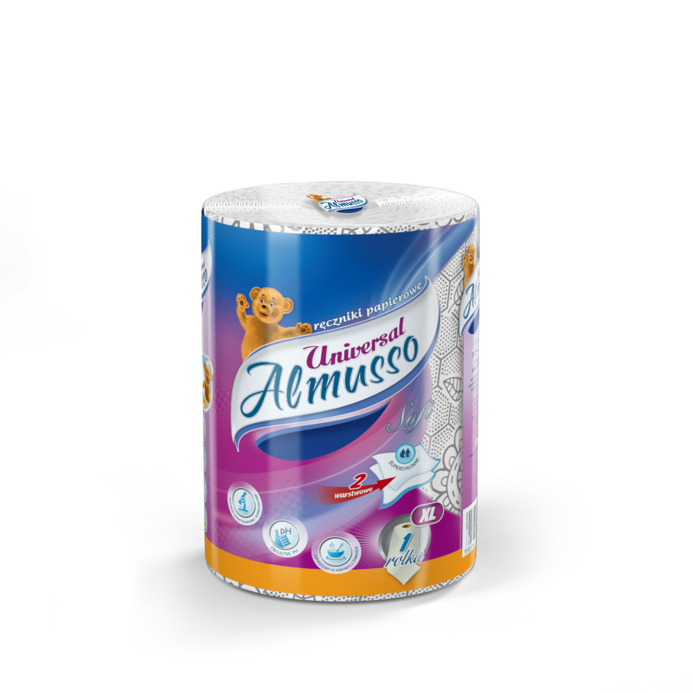 

Almusso Universal Ręcznik papierowy Soft 1 szt.