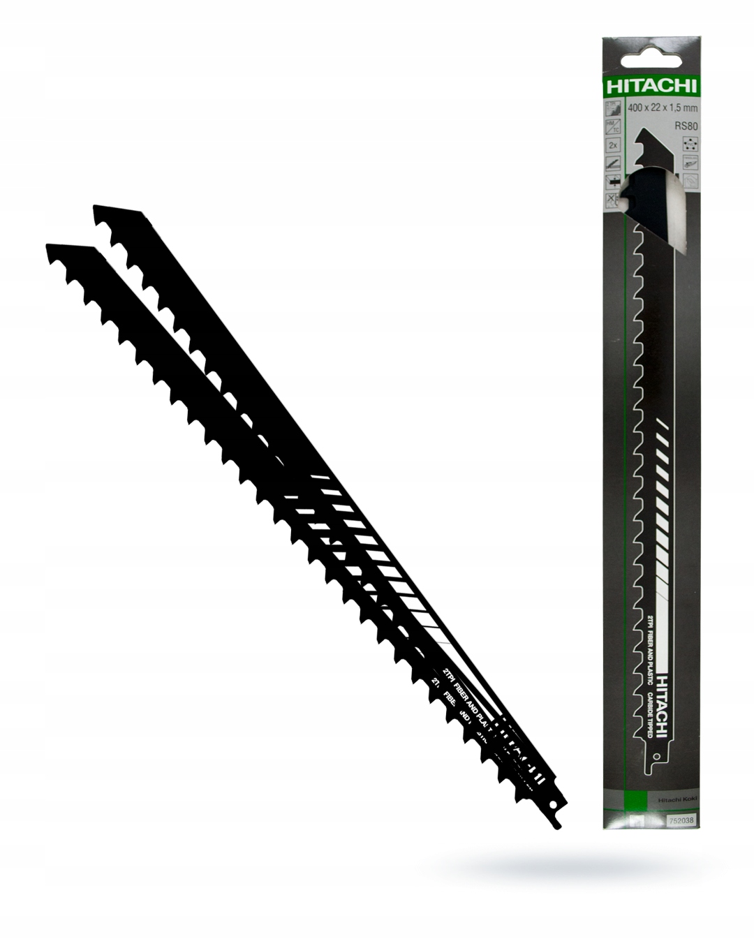 Hikoki Pilový List Pro Šavlové Pily RS80/S2041HM 400 mm /2ks