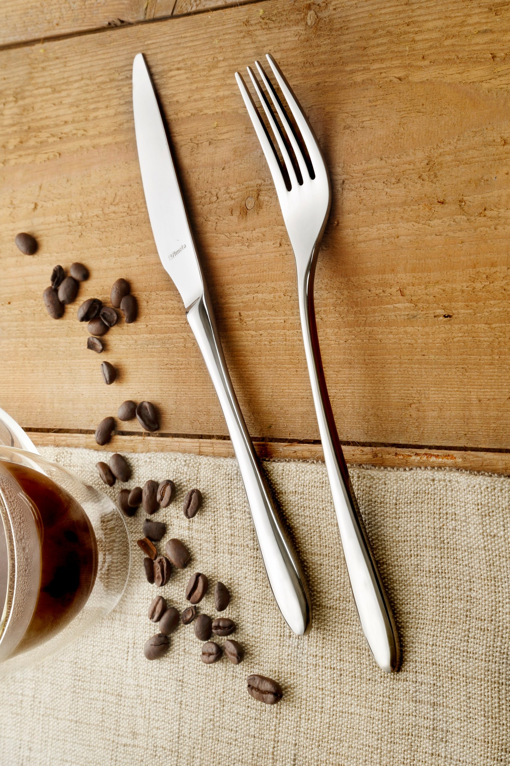 AMEFA 72 SZTUĆCE KOMPLET 1120 CUBA ZESTAW 12 OSÓB Informacje dodatkowe możliwość mycia w zmywarce