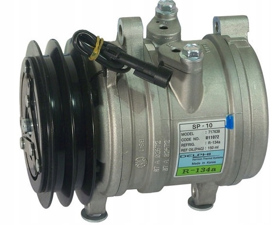 KOMPRESOR SPREZARKA KLIMATYZACJI DELPHI SP 10