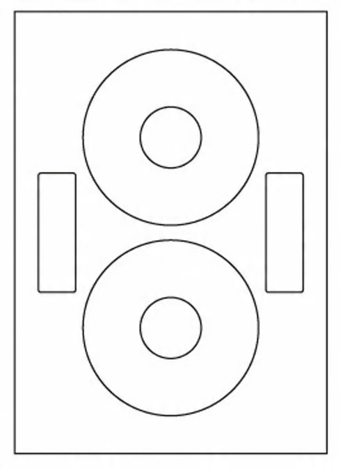 

Etykiety samoprzylepne Emerson cd/1 118x118 Fi