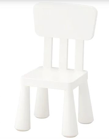 IKEA STOLIK DLA DZIECKA LACK + 2 krzesełka ZESTAW Szerokość stołu 55 cm