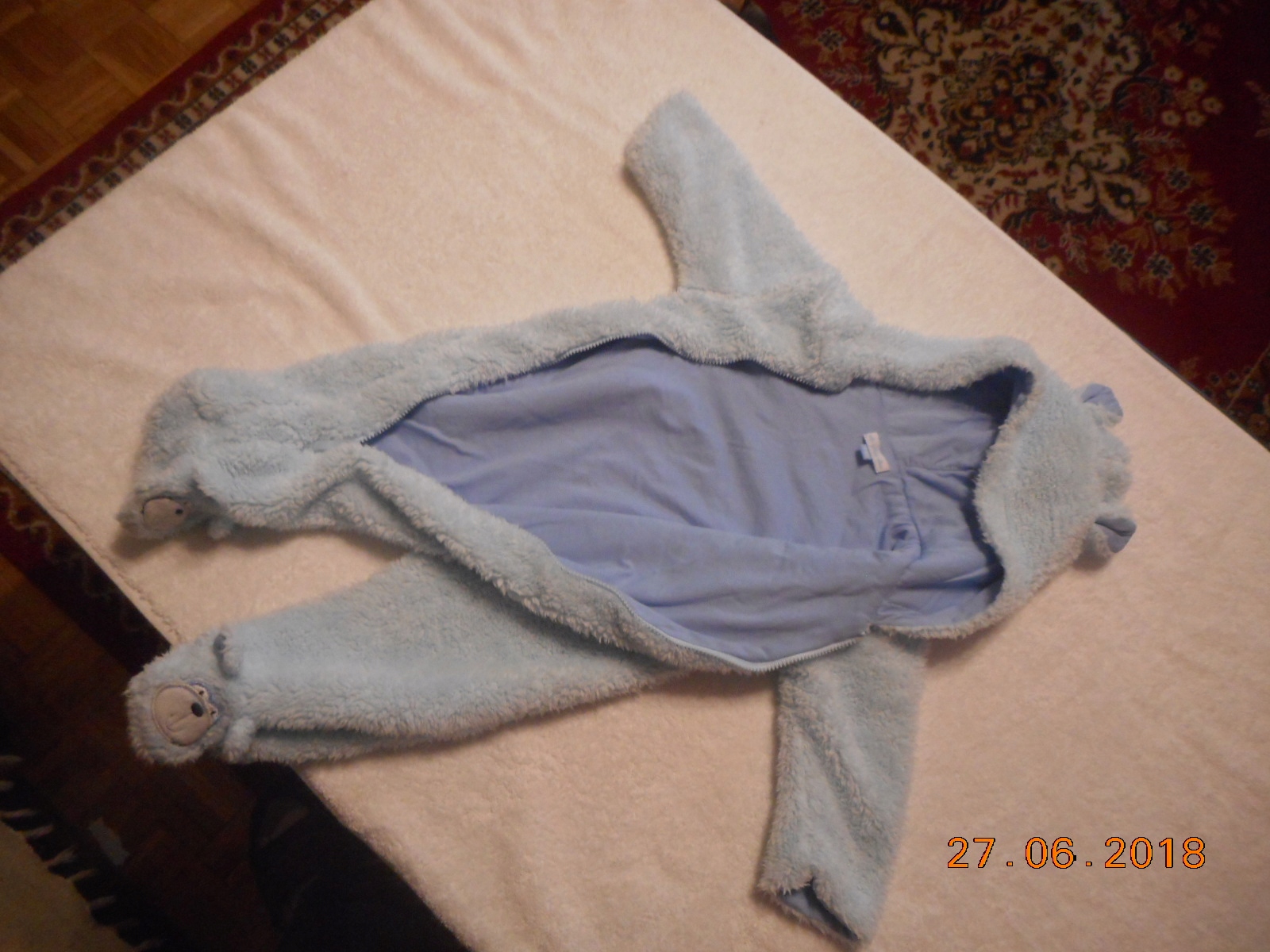 Kombinezon misiowaty rozmiar 68 Rodzaj niemowlęcy