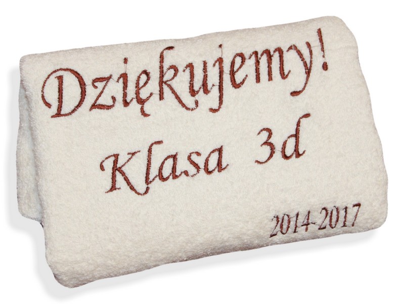 

Dla Nauczyciela Ręcznik Z Dedykacją Haft
