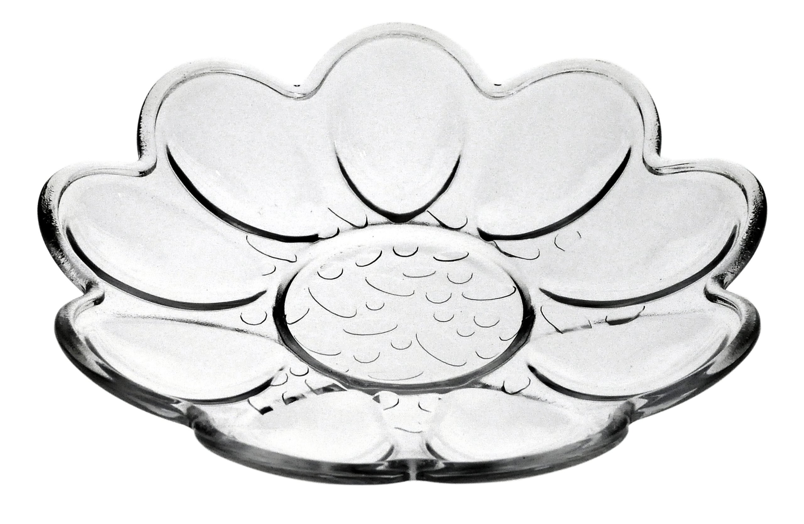 

Szklany talerzyk na jajka jaja Wielkanoc Jasło