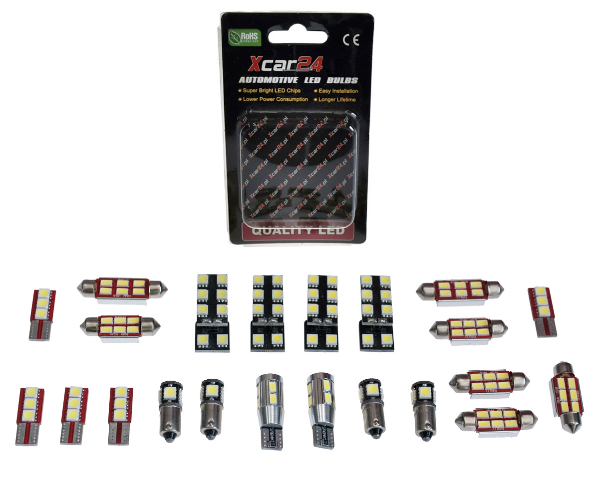 Audi A4 B6 Освещение внутренний + led